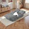 VASIP 2-in-1 Convertible Modular Sofa Bed - Memory Foam Mattress, Space Saving for Living Room, Bedroom, Apartment,No Assembly Required - 3 of 4