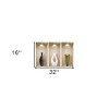 HomeRoots Set of Three Gia Faux Niche 3D Peel and Stick Wall Decals - 3 of 4
