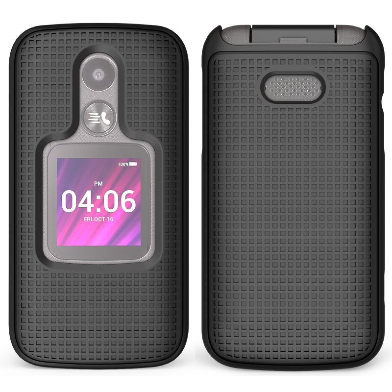 Nakedcellphone Case for Alcatel MyFlip 2 Phone (A406DL, 2020) - Hard Shell Cover, 2 of 9