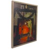 Northlight 19" Lighted Norman Rockwell 'Is He Coming?' Christmas Wall Art - 3 of 4