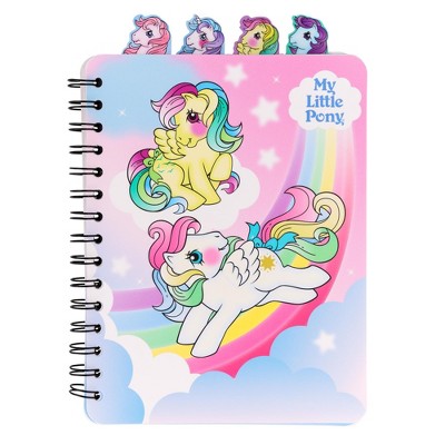 Inkology, LLC My Little Pony 4-Tab Spiral Notebook With 160 Dotted Sheets | 6 x 9 Inches