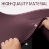 Gulches Yoga mat, 1/2 inch ultra-thick high-density practice mat with straps, suitable for all kinds of yoga practice, a variety of colors - 3 of 4