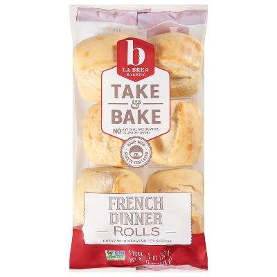 La Brea French Dinner Roll - 12oz/6ct