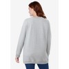 Woman Within Plus Size Fleece Sweatshirt - 3 of 4