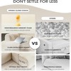 SKRAN Loveseat Sectional Sofa, Memory Foam Compressed Couch, Pet-Friendly Cloud Sofa for Living Room and Small Spaces, No Assembly Required - 3 of 4