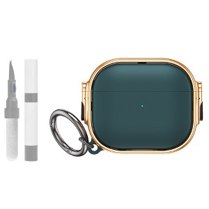 HTUTWOO AirPods Pro 3 Headphone Protective Case, Soft Silicone Cover with Keychain and Cleaner Kit for Women Men - 1 of 4