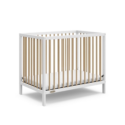 Graco Teddi Convertible Mini Crib With Mattress White driftwood Target