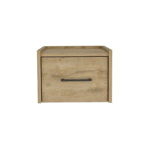 NicBex 13.8 inch Wide Floating Nightstand with 1 Drawer,Wall-Mounted Side Table with Sleek Handle,Bedside Table for Bedroom,Living Room - 1 of 4