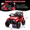 12V Ride On Truck Car,Kids Electric Vehicle with Parent Remote Control,Ride On Toy Truck with Spring Suspension, 3 Speeds,Lights,Music for Kids 3-8 - 2 of 4