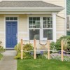 VEVOR Wooden Garden Stakes, 25 Pcs 36 x 0.5 x1.5 in Survey Grading Stakes, Garden Ground Stake with Sharp Point, Fir Wood Plant Support Stake, Beige - 2 of 4