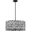 Quoizel Lighting Juneau 4 - Light Pendant in  Matte Black - 2 of 3