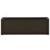 vidaXL Raised Garden Bed Flower Bed with Self Watering System Rattan Look - Mocha 39.4" x 16.9" x 13" - 3 of 4