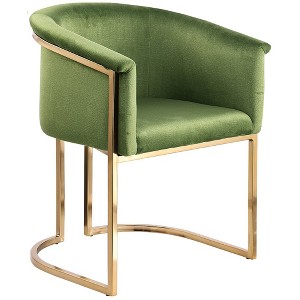 Meridian Furniture,Tierra Velvet Dining Chair - 1 of 4