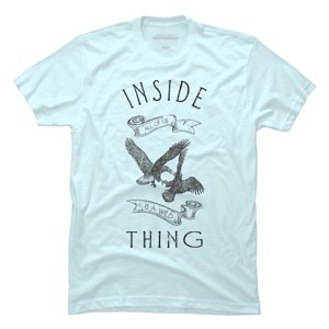 Men's Design By Humans Inside All Of Us Is A Wild Thing By magdadesign T-Shirt - 1 of 3