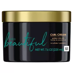 My Black is Beautiful Sulfate Free Curl Cream with Turmeric, Honey, Coconut & Ginger for Curly Hair-7.6 fl oz