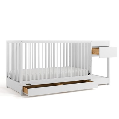 Graco Teddi Convertible Crib and Changer with Drawer