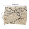 Unique Bargains Women's Widening Knotted Headwrap Rose Red Green Khaki Sky Blue 4 Pcs - 3 of 4