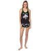 Rick and Morty Womens' TV Series Show Characters Sleep Pajama Set Shorts Black - 2 of 4