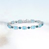 Ross-Simons 19.50 ct. t.w. London and Sky Blue Topaz Bracelet in Sterling Silver - 4 of 4