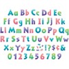 3pk 4" Letter Pop-Out Ombre Set 765 Characters - Barker Creek: Bulletin Board Cutouts, Multicolored Paper, 765 Pieces - 2 of 3