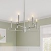 Designers Fountain Summit 6 - Light Chandelier in  Brushed Nickel - 4 of 4