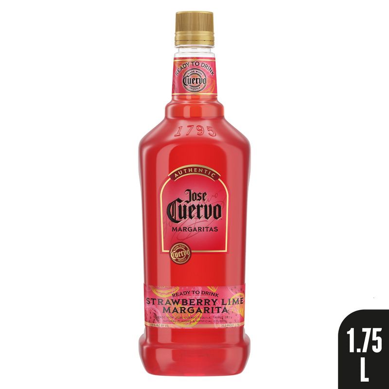 Jose Cuervo Strawberry Margarita - 1.75L Bottle, 5 of 12
