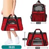 PetAmi Airline Approved Pet Carrier for Cat Dog, Soft Sided Travel Supplies Accessories, Ventilated Carrying Bag Kitten Puppy - 2 of 4