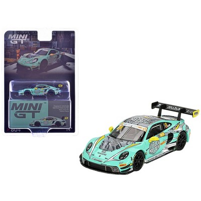 Mini GT 1:64 Porsche 911 GT3 R #28 HubAuto Racing 2023 FIA GT World Cup 70th Macau Grand Prix