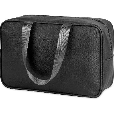 Full Size Toiletry Bag Women Large Cosmetic Bag Travel Makeup Bag Organizer Medicine Bag for Toiletries Essentials Accessories (Large, Black)