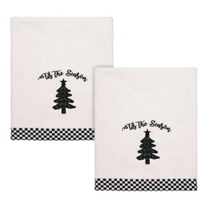 Avanti Linens Tis the Season 2-Pack Bath Towel Set - 1 of 3