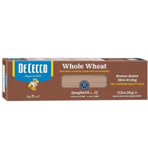 De Cecco Whole Wheat Pasta, Spaghetti No.12, 13.25 Ounce - 1 of 3