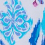 white multi batik