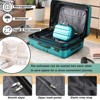 Whisen Lightweight Hardshell ABS Luggage Set Durable Spinner Suitcase with Dual Wheels, Carry-On & Check-In Sizes for Travel & Business - 3 of 4