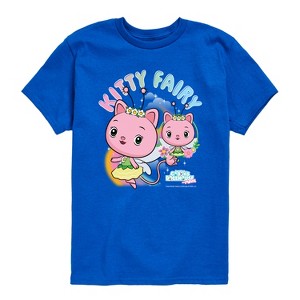 Boys' - Gabby's Dollhouse - Kitty Fairy Tee Short Sleeve Graphic T-Shirt - 1 of 4
