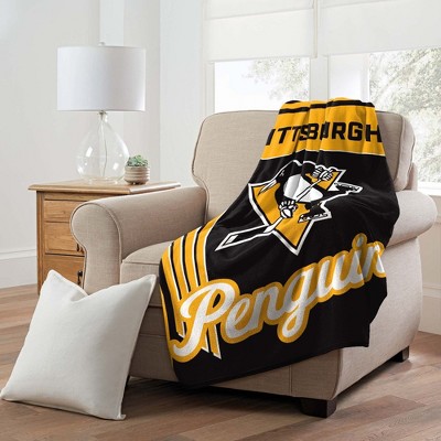 Northwest NHL Pittsburgh Penguins Personalized Silk Touch Throw Blanket, 50 x 60, Jersey, Pittsburgh Penguins - Jersey (236)