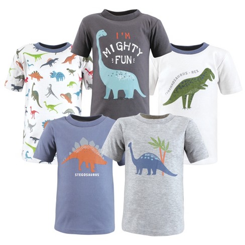 Dræbte biord ulv Hudson Baby Boy Short Sleeve T-shirts, Dinosaur : Target