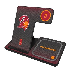 Keyscaper NFL NFC Historic Teams Linen 15-Watt 3 in 1 Charging Station - 1 of 4