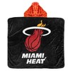 Sleep Squad Miami Heat Burnie 60 x 50 Hooded Raschel Throw Blanket - 2 of 4