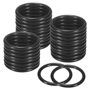 Unique Bargains Plastic Durable Multipurpose DTY Design Macrame And Knotting Supplies O Rings 30 Pcs - 1 of 4
