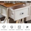 attop 10 Pack Clear Crystal with Chrome Plated Drawer Knobs - 4 of 4