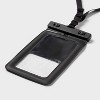 Cell Phone Waterproof Pouch - heyday™ Black - 3 of 4
