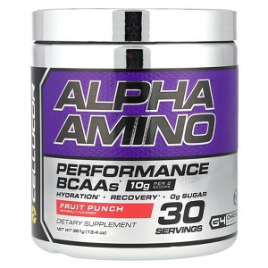 C4 / Cellucor Alpha Amino, Performance BCAAs, Fruit Punch, 13.4 oz (381 g) - 1 of 3