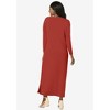Jessica London Women's Plus Size 2-Piece Stretch Knit Duster Set - 3 of 4