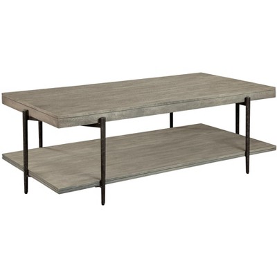 Hekman 24901 Rect Coffee Tbl W/ Shelf Bedford Gray