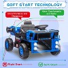 12V Kids Ride On Dump Truck, Electric Construction Car w/ Remote, Lift Bed, Shovel, Music & LED Lights - 2 of 4