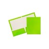 JAM Paper Glossy 2-Pocket Presentation Folders Assorted Colors 385GFASSRT - 2 of 4