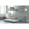 Streamdale Twin Bunk Bed and Trundle, Gray - 3 of 4