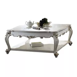 47" Picardy Coffee Table Antique Pearl - Acme Furniture