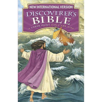 Niv, Discoverer's Bible, Large Print, Hardcover - by  Zondervan