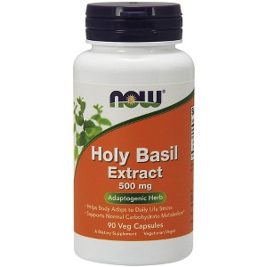 Holy Basil Extract by Now Foods  -  90 VegCap - 1 of 3